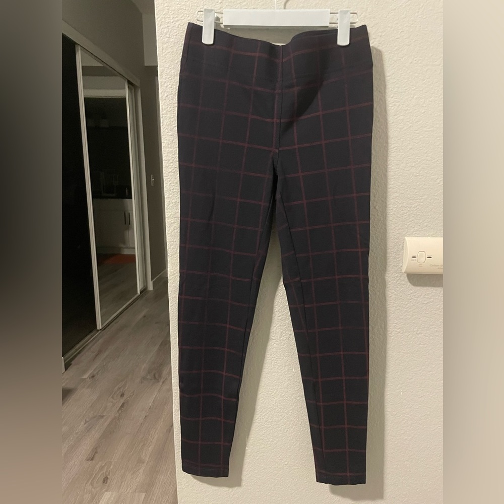 Plaid Ponte Leggings